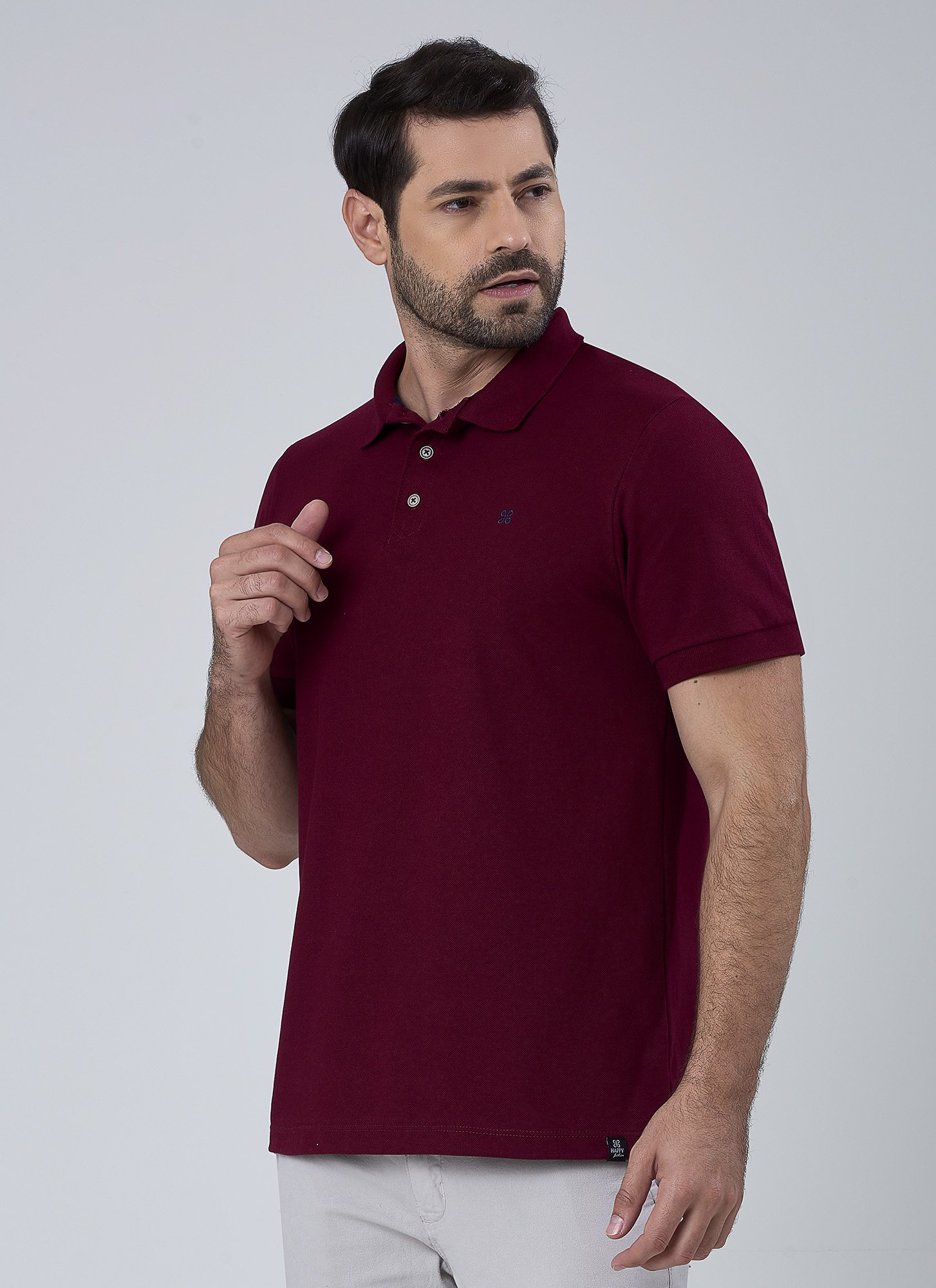 Camisa Polo Masculina Piquet Red