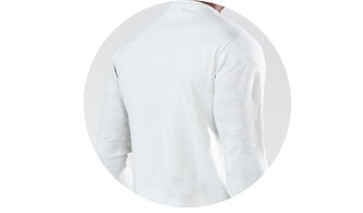 sueter links branco