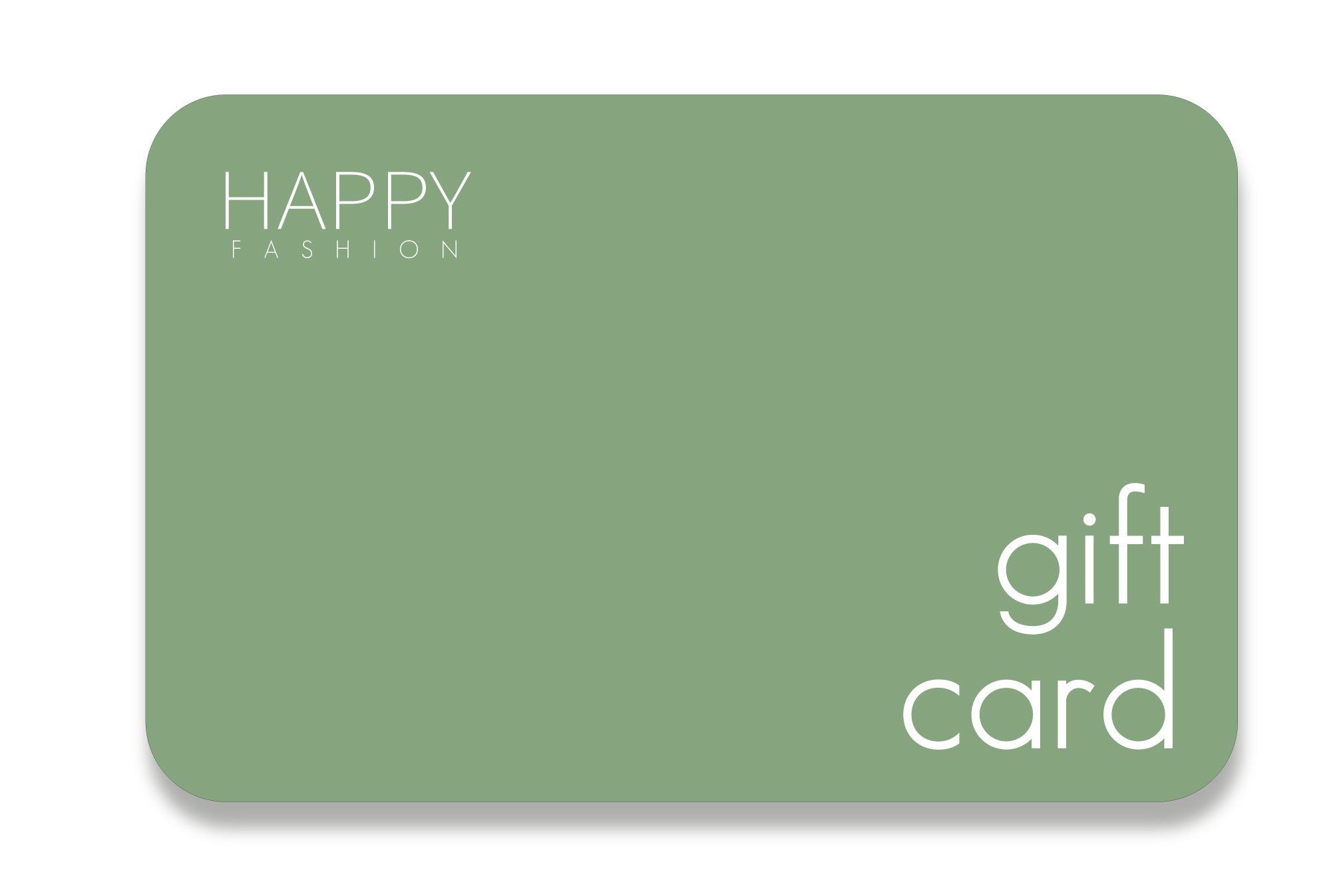 Cartão Presente Happy - R$200