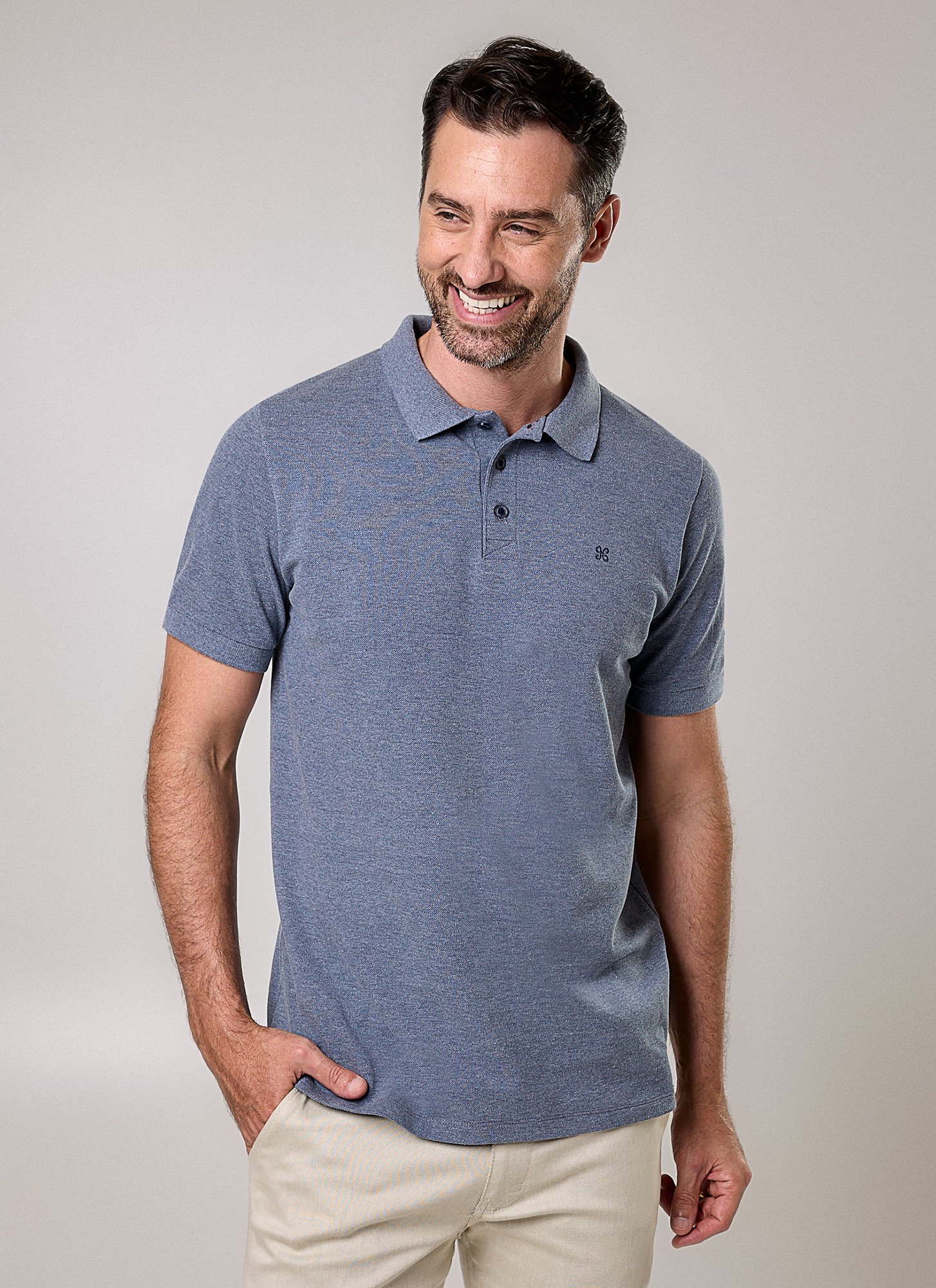 Camisa Polo Masculina Piquet Abel Marinho
