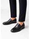 mocassim social masculino preto